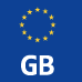 GB number plate icon